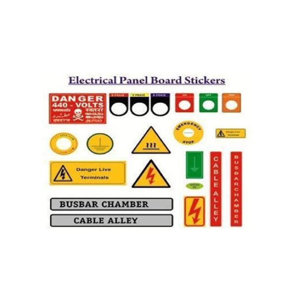 Panel Board Stickers – YOHAN ENGINEERING SOLUTIONS